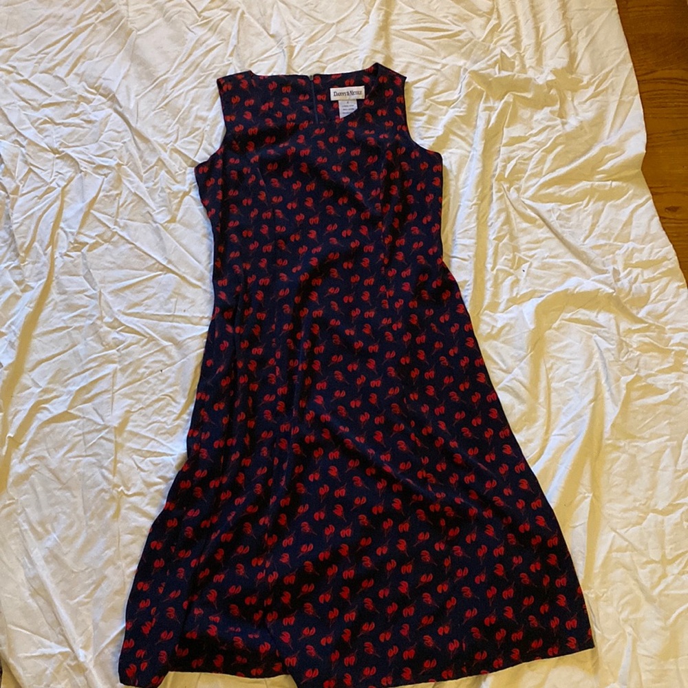Patterned Mini Dress